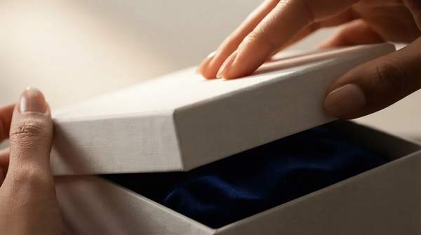 Editorial illustration for How Luxury Brands Engineer the Unboxing: Materials, Structure, and the Senses
